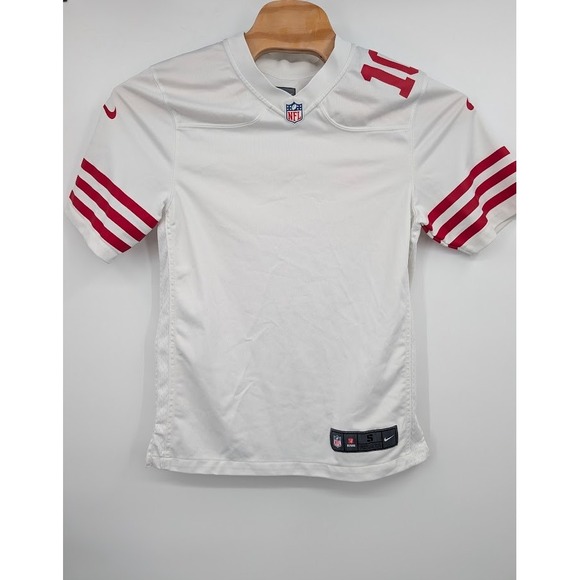 Nike Other - Nike NFL San Francisco 49ers Blank Football Jersey Away White Red  Men's sz S